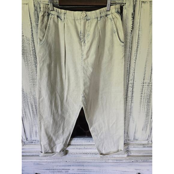 Anthropologie Denim Beach Pants - Small Women's - New - Picture 6 of 6